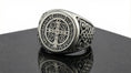 Load image into Gallery viewer, Saint Benedict Ring