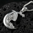 Load image into Gallery viewer, Sleeping Dragon Pendant