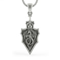Load image into Gallery viewer, Dragon Knight Shield Pendant