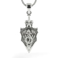 Load image into Gallery viewer, Dragon Knight Shield Pendant