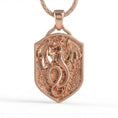 Load image into Gallery viewer, Dragon Shield Pendant