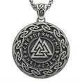 Load image into Gallery viewer, Valknut Norse Rune Pendant