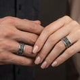Load image into Gallery viewer, Gothic Cross Band Ring
