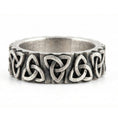 Load image into Gallery viewer, Celtic Triquetra Band Ring