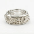 Load image into Gallery viewer, Rotating Dragon & Carp Band Ring