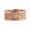 Load image into Gallery viewer, Inlaid Lion Band Ring