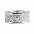 Load image into Gallery viewer, Inlaid Lion Band Ring