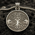 Load image into Gallery viewer, Yggdrasil Medallion Pendant