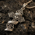 Load image into Gallery viewer, Only God Can Judge Me Cross Pendant