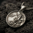 Load image into Gallery viewer, Koi Fish Medallion Pendant