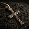 Load image into Gallery viewer, Double Sided Orthodox Cross Pendant