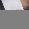 Load image into Gallery viewer, A rose gold plated Jesus Crown of Thorns cufflink is worn on a shirt cuff in a close-up lifestyle composition, highlighting its round frame and sacred Jesus design.