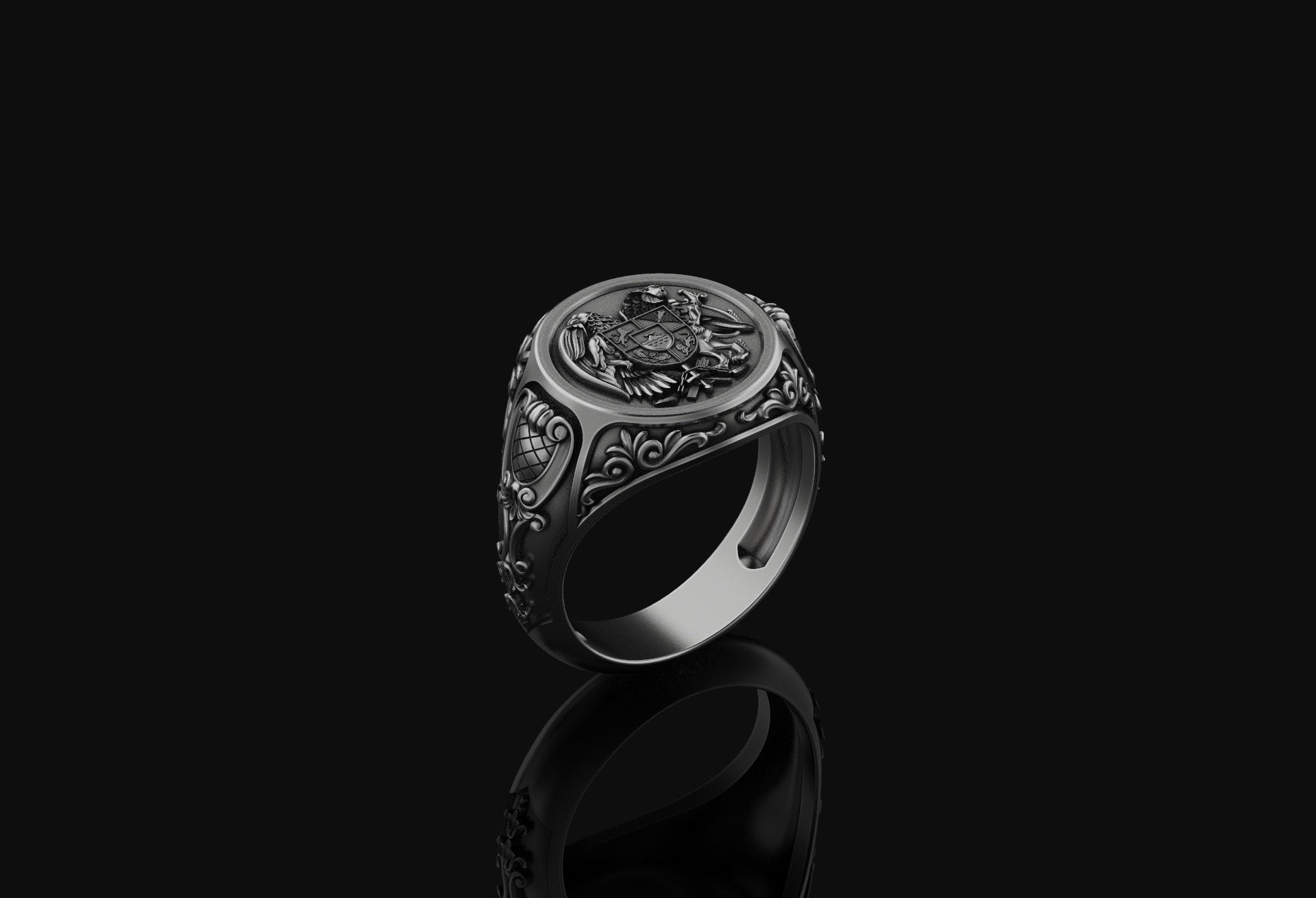 Armenian Coat of Arms Ring