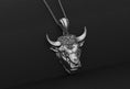 Load image into Gallery viewer, Bull Pendant