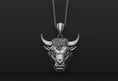 Load image into Gallery viewer, Bull Pendant