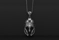 Bild in Galerie-Betrachter laden, Spartan Warrior Helmet Necklace