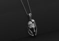 Bild in Galerie-Betrachter laden, Spartan Warrior Helmet Necklace