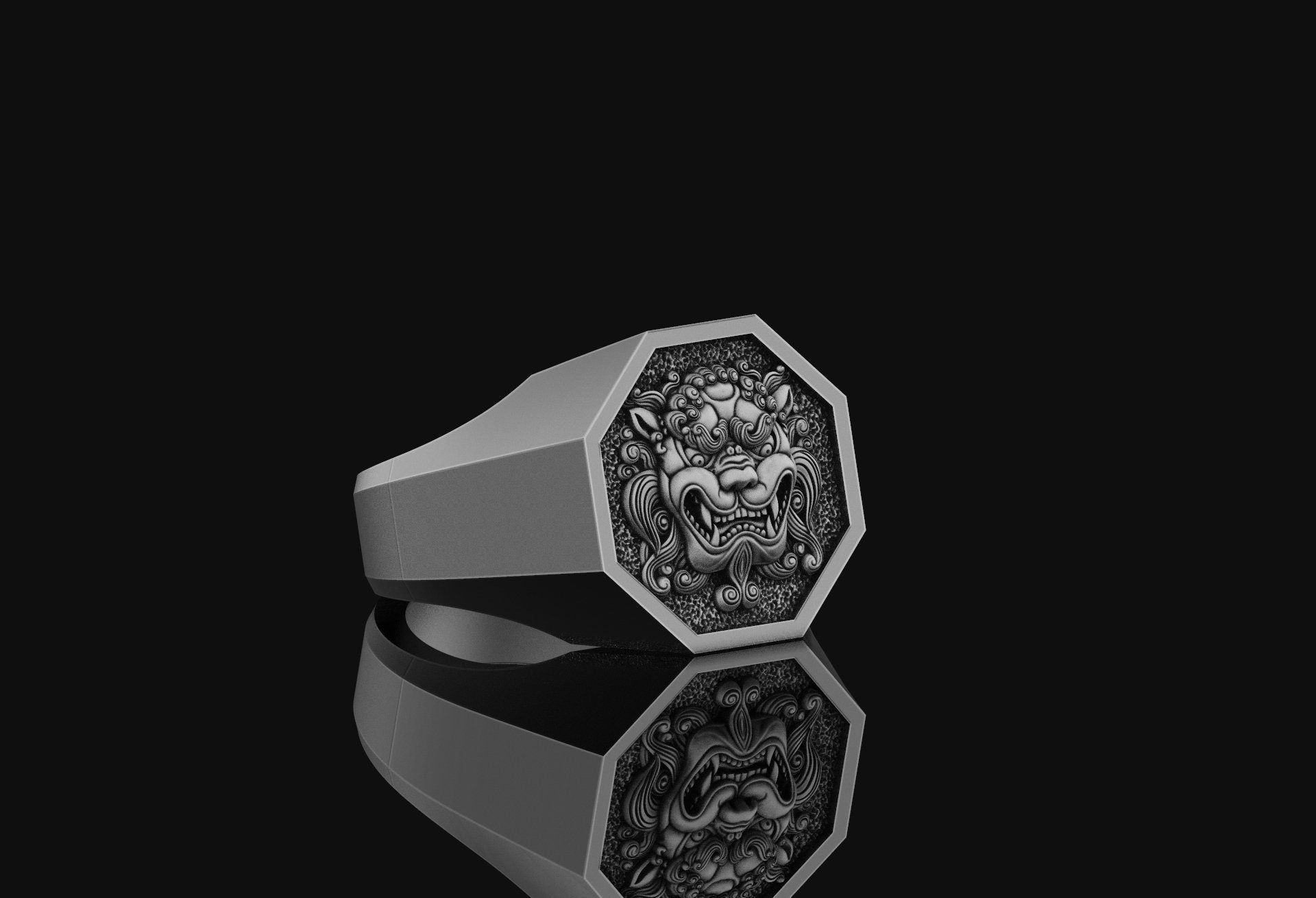 Fu dog ring deals