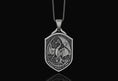 Load image into Gallery viewer, Silver Dragon Pendant