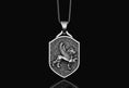 Load image into Gallery viewer, Silver Gryphon Pendant
