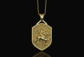 Load image into Gallery viewer, Silver Gryphon Pendant