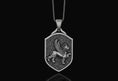 Load image into Gallery viewer, Silver Gryphon Pendant