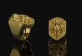 Bild in Galerie-Betrachter laden, Octopus Ring Gold Finish