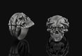 Bild in Galerie-Betrachter laden, Gothic Skull Ring Oxidized Finish
