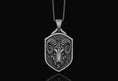 Load image into Gallery viewer, Gothic Ram Head Necklace