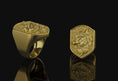 Load image into Gallery viewer, Wolf Ring Gold Finish