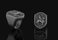 Bild in Galerie-Betrachter laden, Gryphon Ring Oxidized Finish