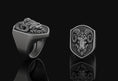 Load image into Gallery viewer, Ram Ring Oxidized Finish