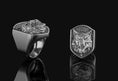 Bild in Galerie-Betrachter laden, Wolf Ring Polished Finish