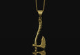 Bild in Galerie-Betrachter laden, Leviathan Axe Pendant Gold Finish