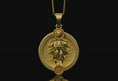Load image into Gallery viewer, Leo Pendant Gold Finish