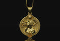 Load image into Gallery viewer, Virgo Pendant Gold Finish