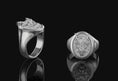 Bild in Galerie-Betrachter laden, Oni Mask Signet Ring