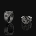 Bild in Galerie-Betrachter laden, Celtic Triskelion Ring