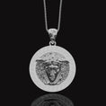 Load image into Gallery viewer, Gorgon Medusa Pendant
