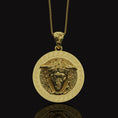Load image into Gallery viewer, Gorgon Medusa Pendant