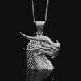 Load image into Gallery viewer, Dragon Charm Polished Finish