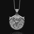 Load image into Gallery viewer, Dragon Pendant Polished Finish