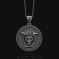 Load image into Gallery viewer, Gorgon Medusa Pendant
