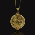 Load image into Gallery viewer, Capricorn Pendant Gold Finish