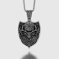 Load image into Gallery viewer, Celtic Deer Necklace