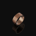 Load image into Gallery viewer, Floral Band - Engravable Rose Gold Finish