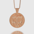 Load image into Gallery viewer, Caduceus Necklace