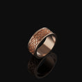 Bild in Galerie-Betrachter laden, Celtic Knot Band - Engravable Rose Gold Finish