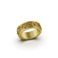 Load image into Gallery viewer, Gold Valknut Ring, Gold