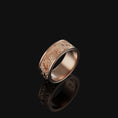 Load image into Gallery viewer, Egret Band - Engravable Rose Gold Finish